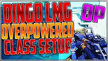 BO3: DINGO OVERPOWERED? (Best DINGO Class Setup Video)