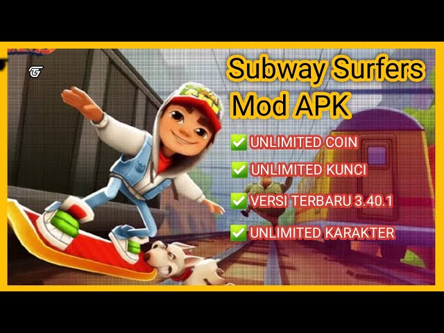 Subway Surfers Mod APK v3.40.1 (Unlimited money,Unlocked) Download