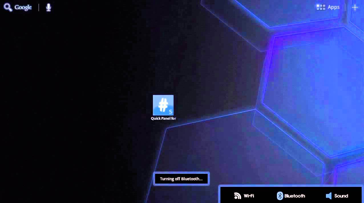 Quick Panel Settings for Android Tablet - YouTube
