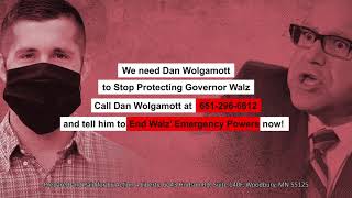 Dan Wolgamott is Protecting Walz' Illegal Powers