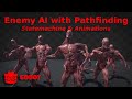 How to Make 3D Enemy AI in Godot 4 - Pathfinding, Attacking &amp; Animations (State Machine Tutorial)
