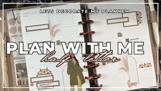 Plan with me | Half Letter Discbound Planner aka Big Mama