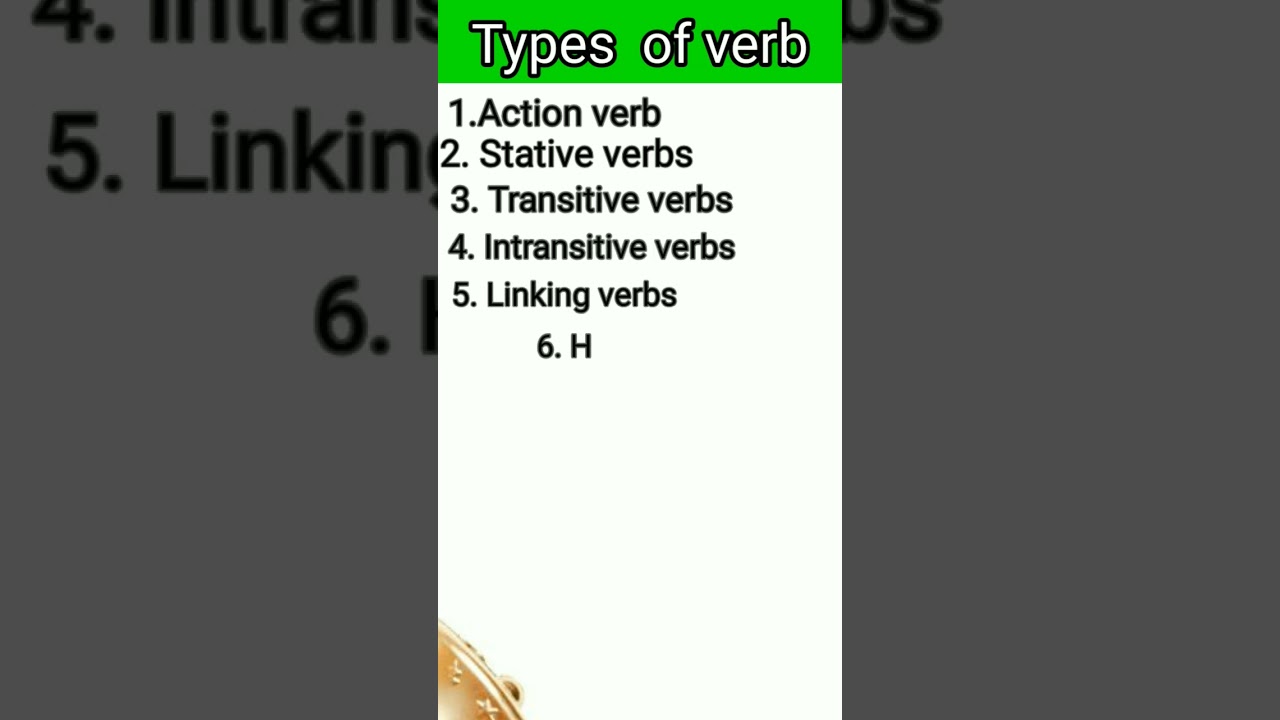 Type of verbs| All verb from | 11 types of verb in english grammar 