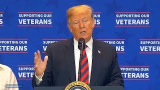 President Trump visits VA hospital in Nevada. Sept 21, 2018. VA Southern Nevada Healthcare System