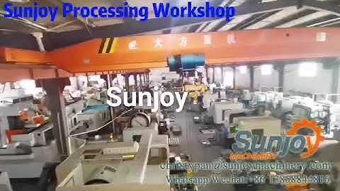 sjoy® Sunjoy spring machine process workshop