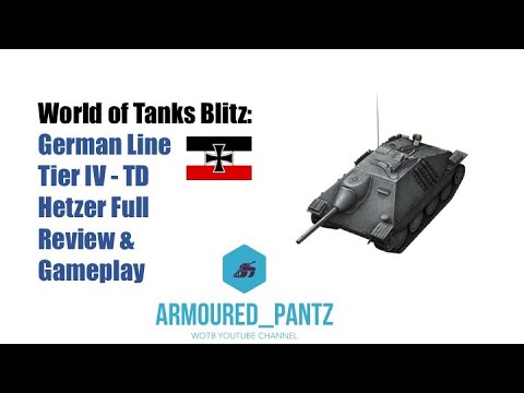 World of Tanks Blitz: German Line - Tier IV TD Hetzer Complete Guide