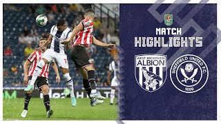 Carabao Cup R1 Highlights: West Bromwich Albion v Sheffield United
