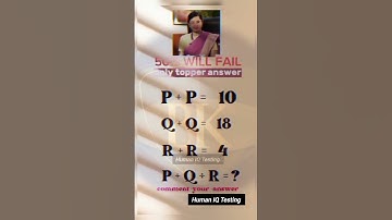 IQ Questions  Test ❓ #iqtest #iqlevel #shorts