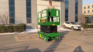 How To Drive A Scissor Lift Tacman?