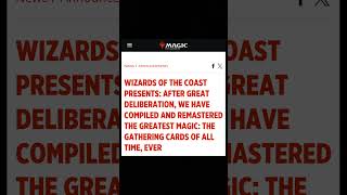 SURPRISE APRIL 1ST SECRET LAIR DROP. MAGIC: THE GATHERING.