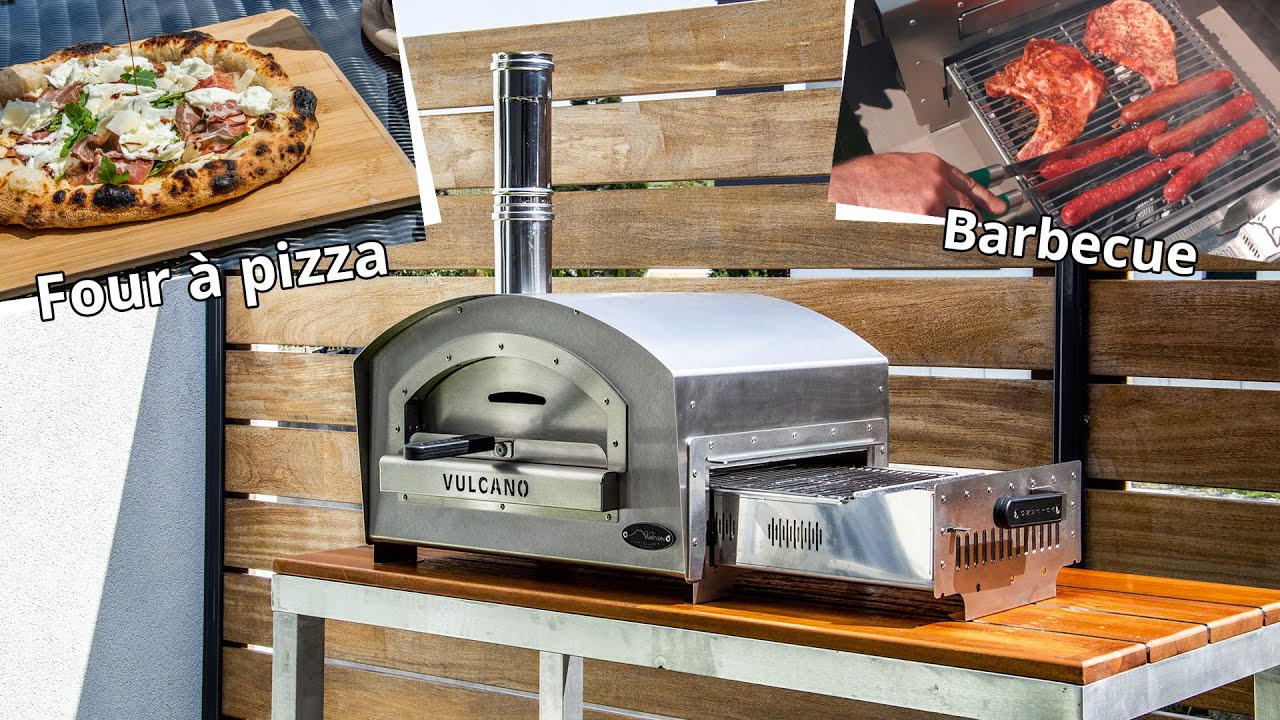 Vulcano Taal BBQ: compact and versatile pizza oven and barbecue