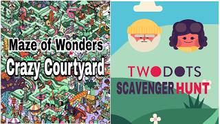 Two Dots Maze of Wonders | Crazy Courtyard screenshot 5