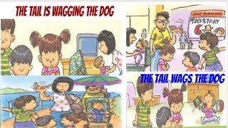 Phrasal verbs in English || the tail is wagging the dog || Idiom In English Slang In English