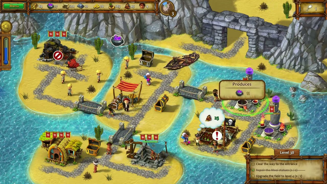 MOAI 7: Mystery Coast — руководство по прохождению 38-го уровня