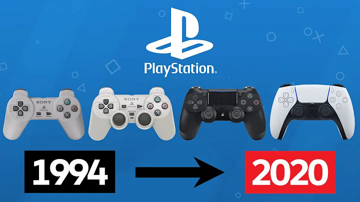 Evolution of PlayStation Controllers 1994-2020