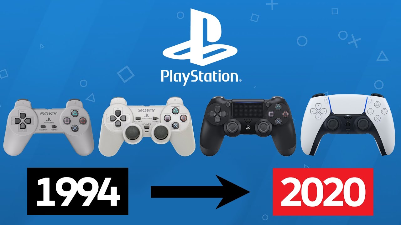 LA EVOLUCIÓN DE LOS CONTROLES EN PLAYSTATION (1994 - 2020) (PS1