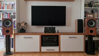 WLM Diva speakers, tube amplifier Line magnetic