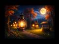 Soothing Fall Night Music 🎵 Cozy Bedtime Music for Kids 🍂