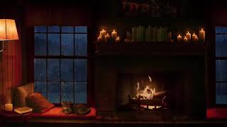 Звук костра камина и дождя за окном для сна/ Rain and Fireplace Sounds at Night 8 Hours for Sleeping screenshot 5