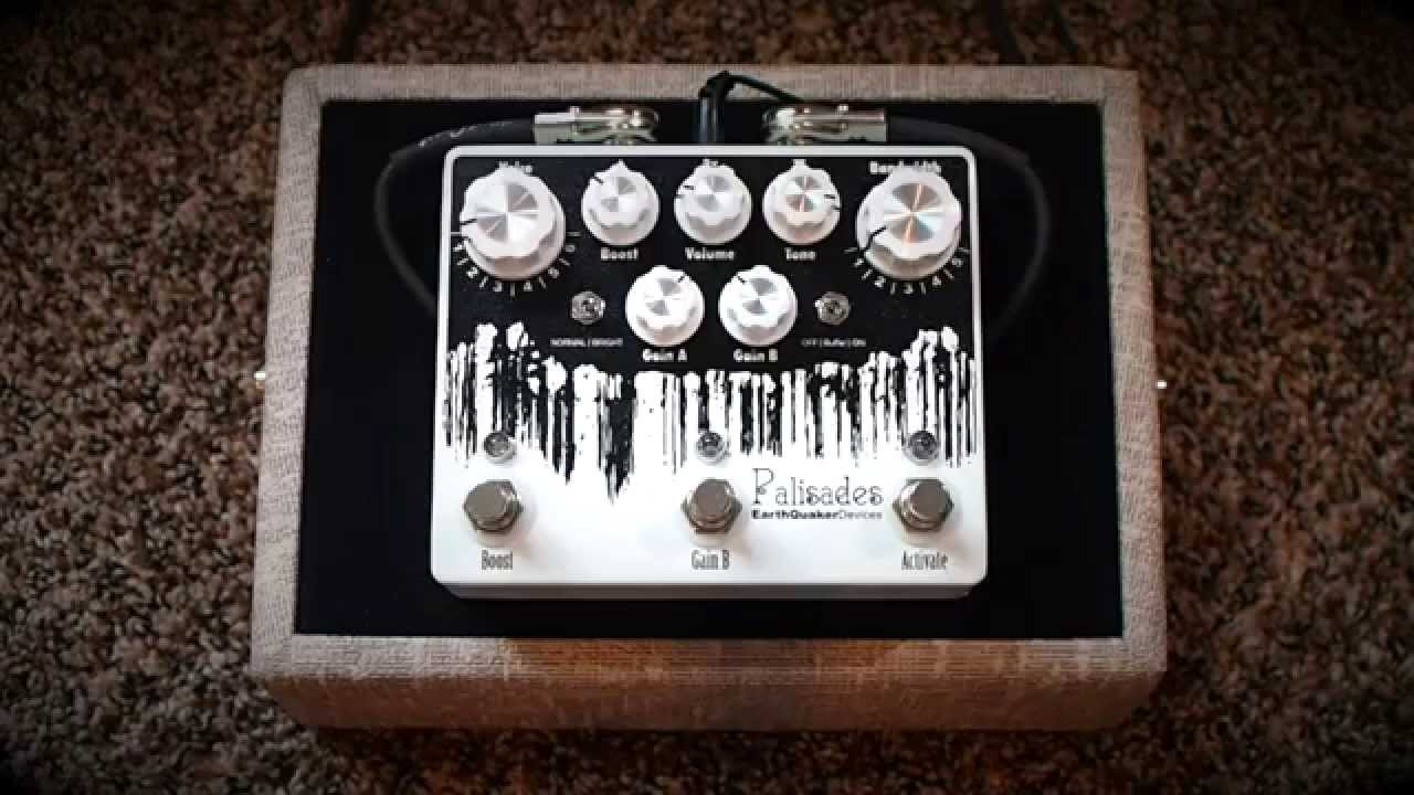 EarthQuaker Devices Palisades Overdrive - YouTube