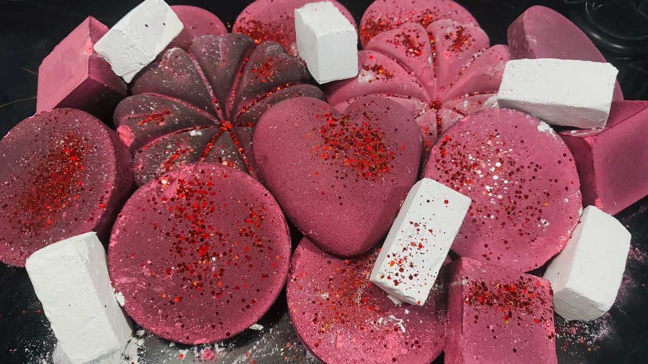 Sparking Chalk ASMR Crush Video |  Oddly Satisfying ASMR Reform Video 