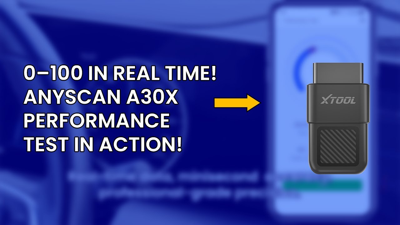 Тест разгона от 0 до 100 км/ч с помощью XTOOL A30X | Тест производительности автомобиля 