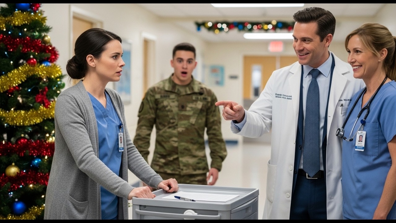 “Zombada como a enfermeira pobre… até que o SEAL viu o crachá de Natal dela.”