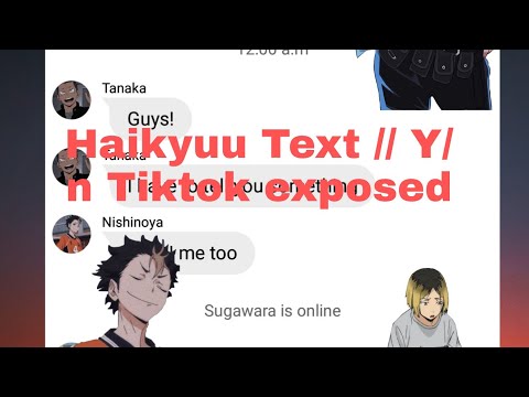 Haikyuu//Y/n Tiktok Exposed!// part 1