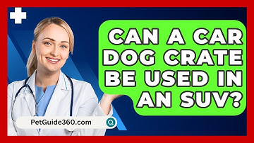 Can A Car Dog Crate Be Used In An SUV? - PetGuide360.com