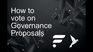 SolidiFi  - How to vote on governance proposals