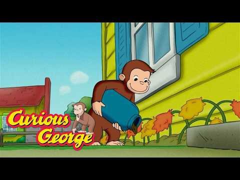 Food For The Plants🪴 🐵 Curious George 🐵 Kids Cartoon 🐵 Kids Movies