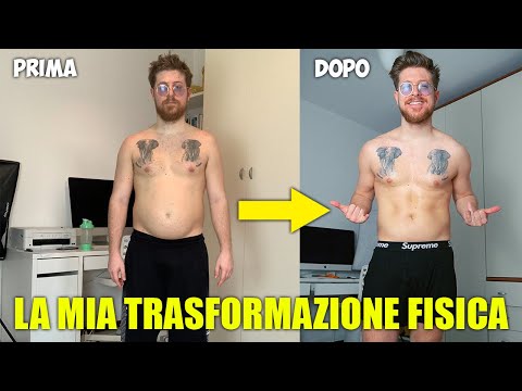 LA MIA TRASFORMAZIONE FISICA - COME HO PERSO PIÙ di 10 KG IN 2 MESI!