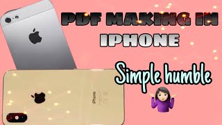 PDF MAKING IN IPHONE IN MALAYALAM#simple PDF in iPhone PDF MAKING IN IPHONE IN MALAYALAM#simple PDF in iPhone