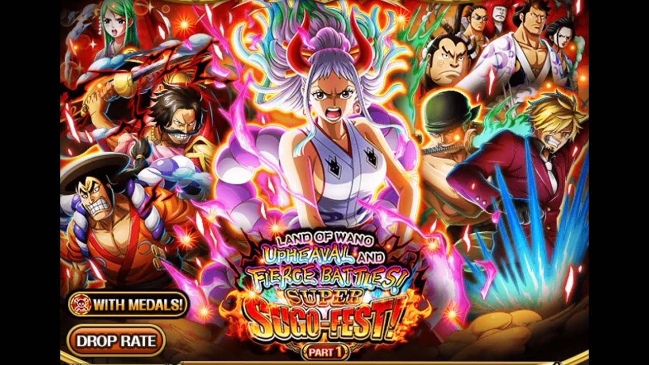 NEW YEAR SUPER SUGO-FEST PART 1 PULLS (One Piece Treasure Cruise)