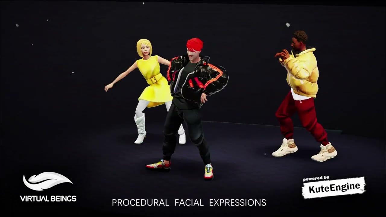Interactive dance! Using KuteEngine to make AI characters come alive