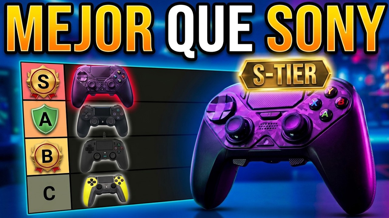 El MEJOR MANDO DE PS4 EN 2026 👉 No es el DualShock 4 [AceGamer HyperShadow D4]