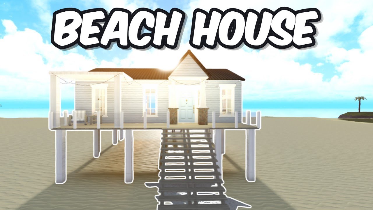 BUILDING A BEACH HOUSE ON THE NEW SUNSET POINTE ON BLOXBURG