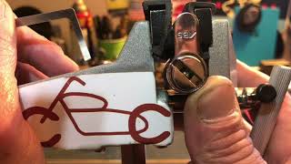 (086)#Stocklocksunday Avocet Abs dimple with 6 trap pins picked