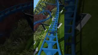 Spectre is a Vekoma with a launched lift hill #rollercoaster #themepark #nolimits #amusementpark