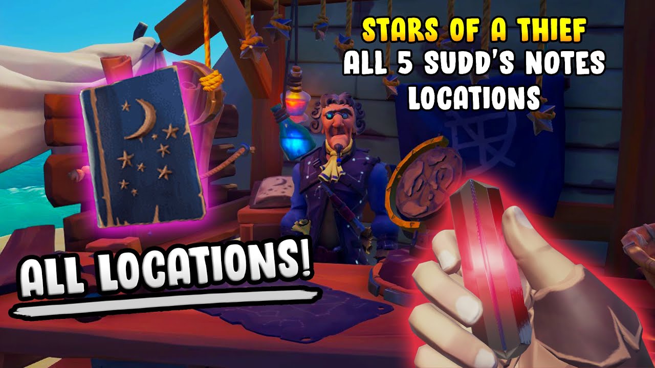 Sea of Thieves Guide | Stars of a Thief JOURNAL LOCATIONS!