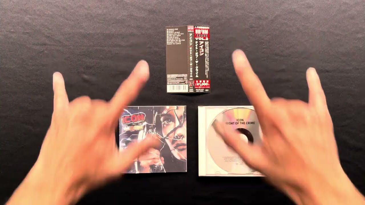 ICON - Night Of The Crime (fast unboxing japanese CD)