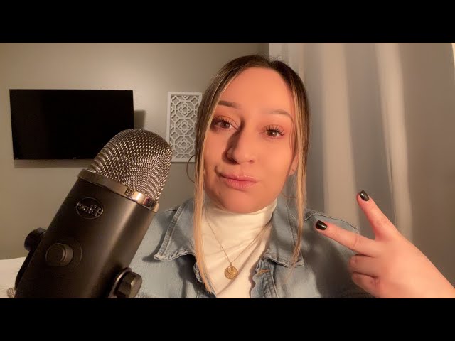 😷ASMR Whisper Chit Chat January😷