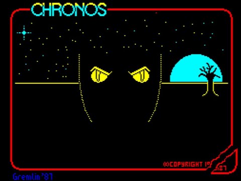 ❤Сквозь Галактику в u0022Chronosu0022❤ ZX Spectrum 48. Прохождение,FULL PLAY 50fps! The Radical Tube, 1987.