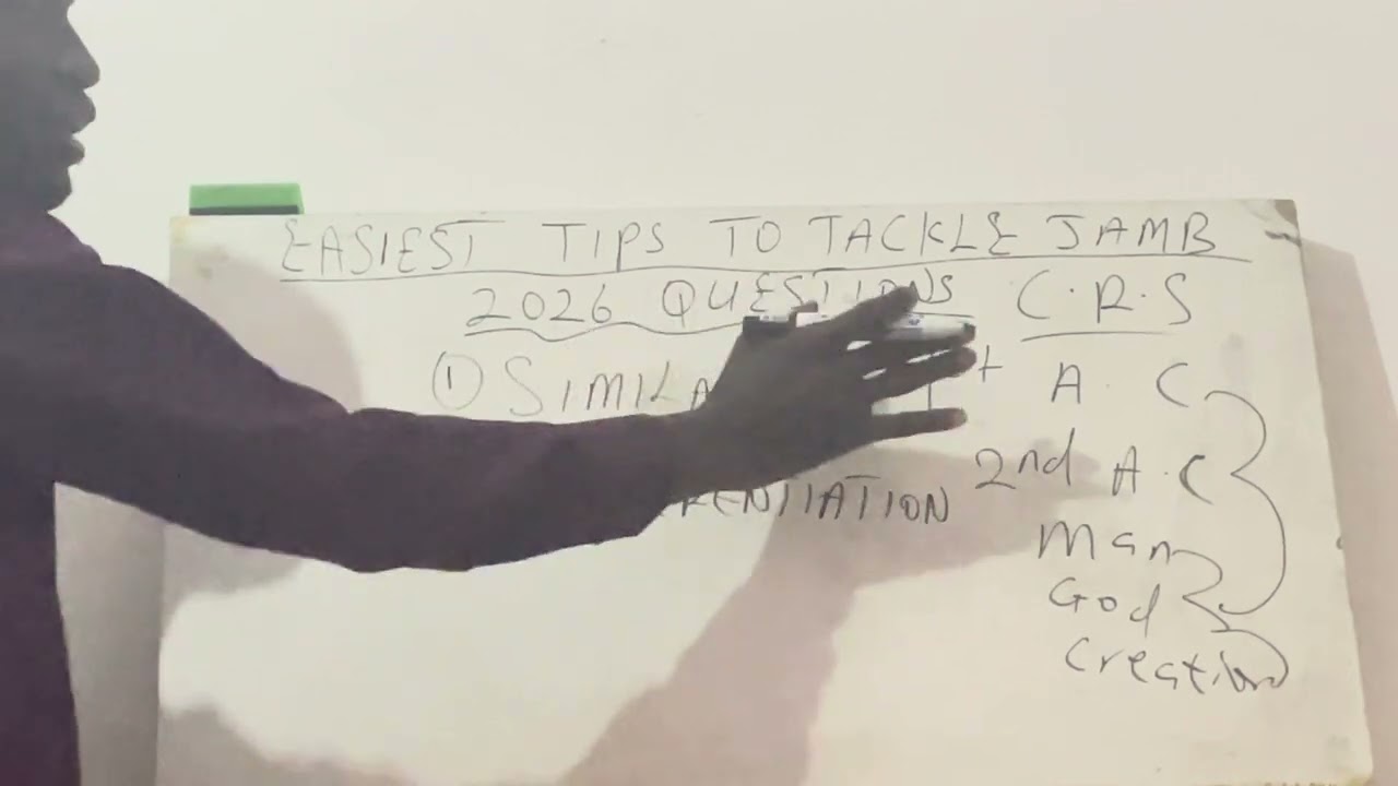 Easiest Tips To Tackle 2026 Jamb Questions 