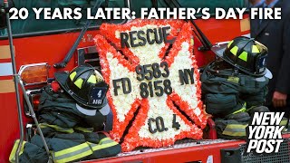 FDNY widows mark 20-year anniversary of Queens fire that took their husbands | New York Post