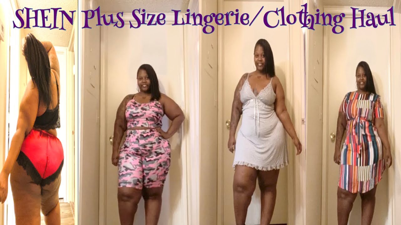 shein plus size lingerie