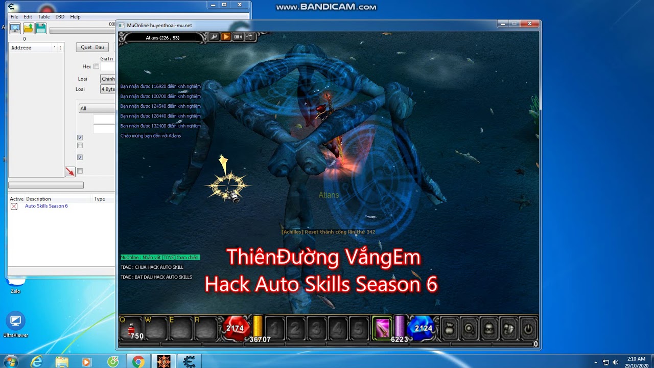Hack Auto Skills MuOnline