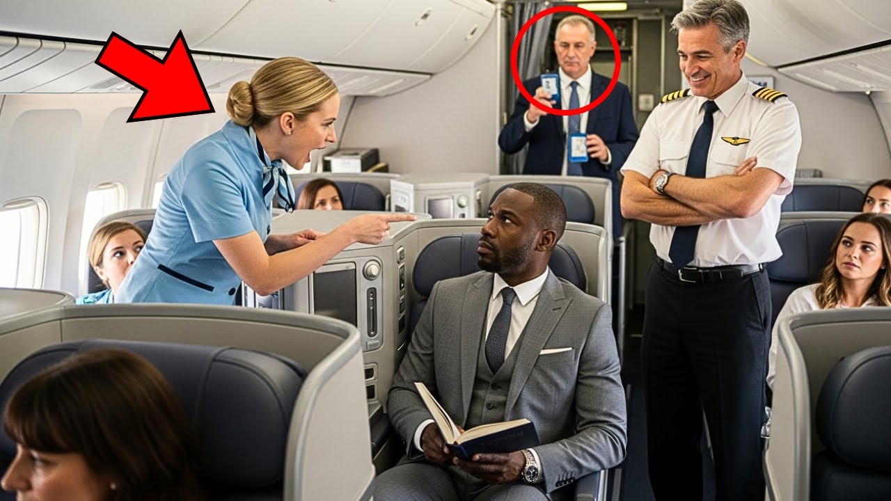 Crew Questions Black Man’s First-Class Ticket — FAA Officials Board the Plane