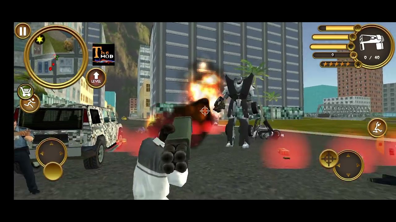 Miami crime police mod menu full gameplay