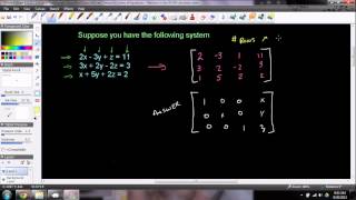 How to Solve Systems Using Matrices in the TI 83 84 Calculator   Part 1